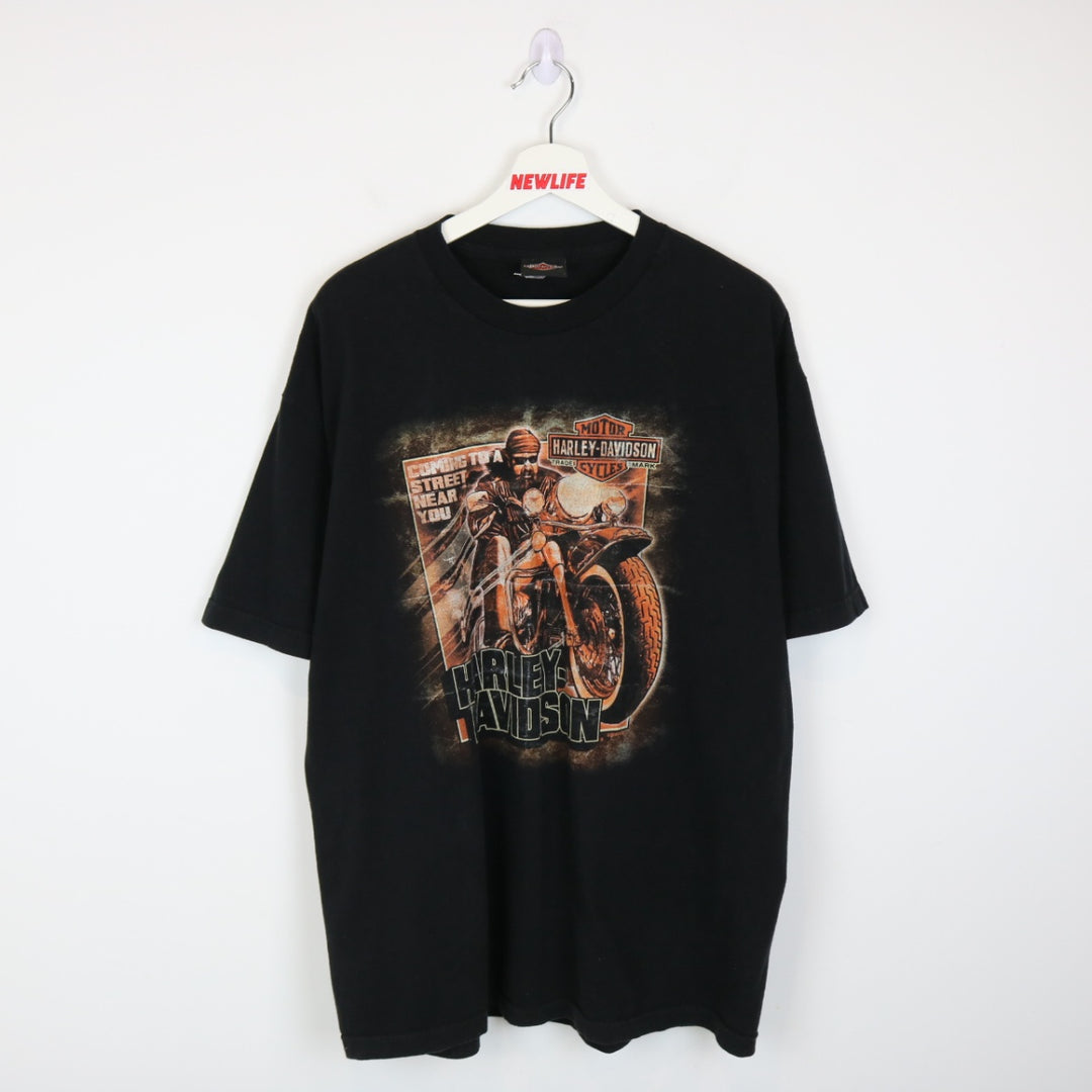 2014 Harley Davidson Great Falls Montana Tee - XL-NEWLIFE Clothing