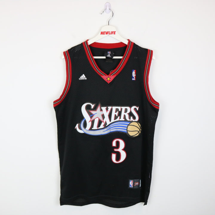 Philadelphia 76ers Allen Iverson Basketball Adidas Jersey - M-NEWLIFE Clothing