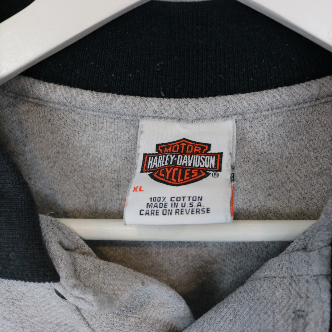 Vintage 90's Harley Davidson Polo Shirt - L-NEWLIFE Clothing