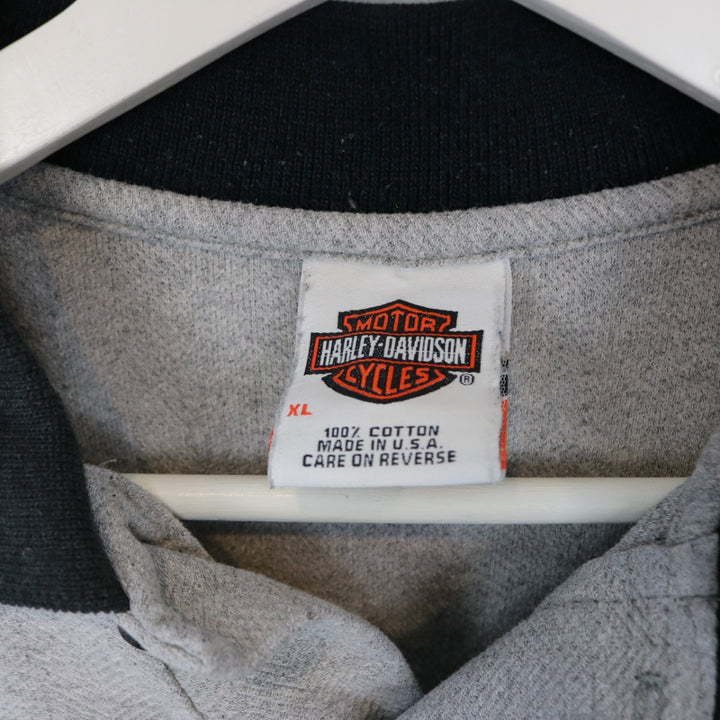 Vintage 90's Harley Davidson Polo Shirt - L-NEWLIFE Clothing