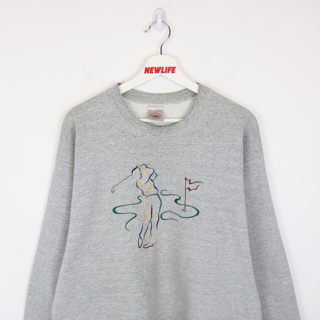 Vintage 90's Golf Crewneck - L-NEWLIFE Clothing