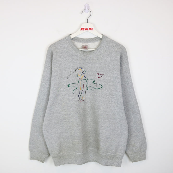 Vintage 90's Golf Crewneck - L-NEWLIFE Clothing
