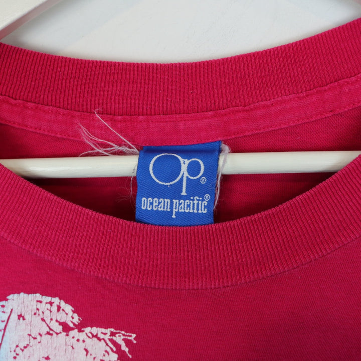 Vintage 1987 Ocean Pacific Beach Nature Tee - L-NEWLIFE Clothing