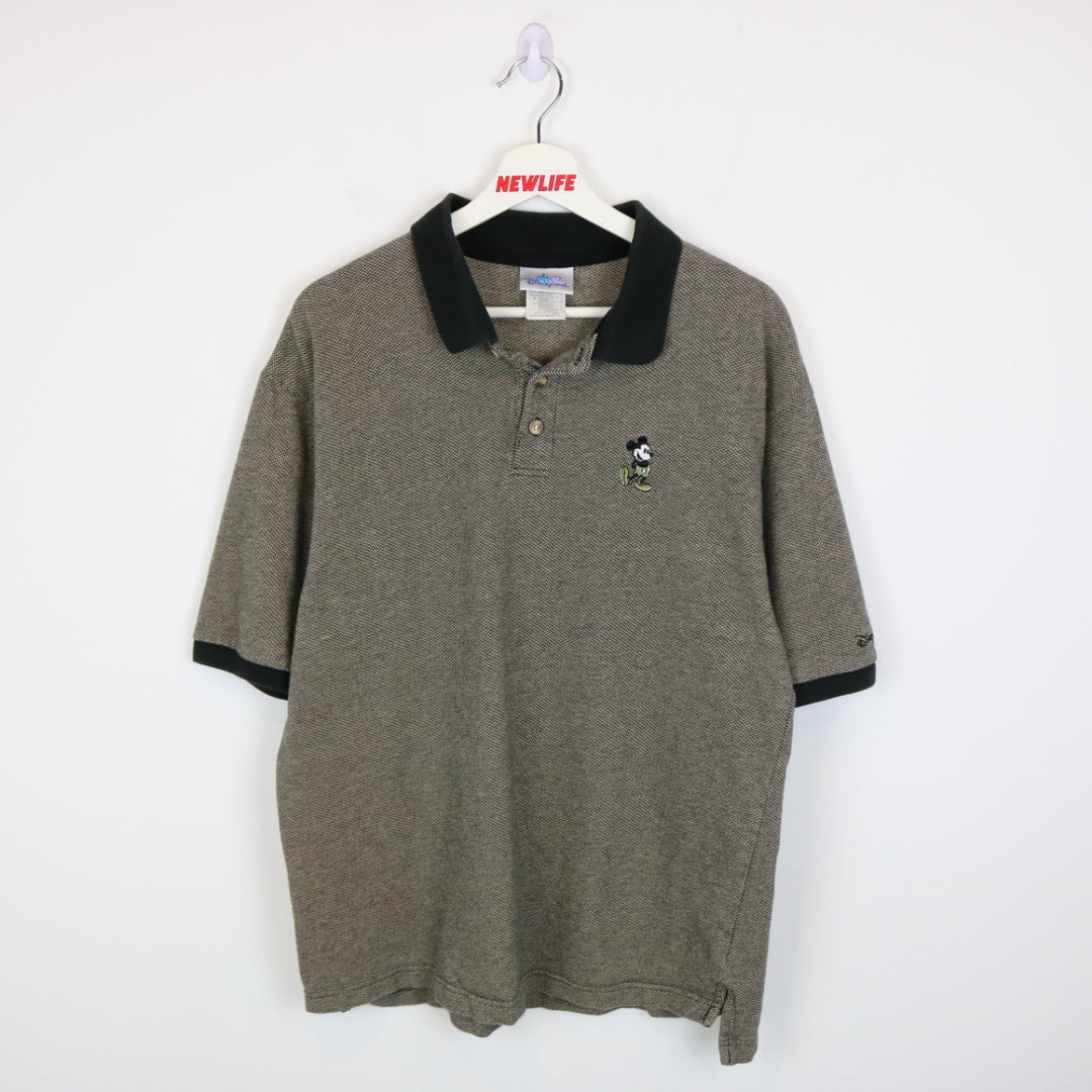 Vintage 00's Disney Mickey Mouse Polo Shirt - L-NEWLIFE Clothing