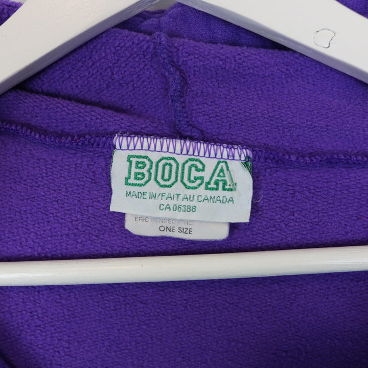 Vintage 90's BOCA Quarter Zip Hoodie - XL-NEWLIFE Clothing