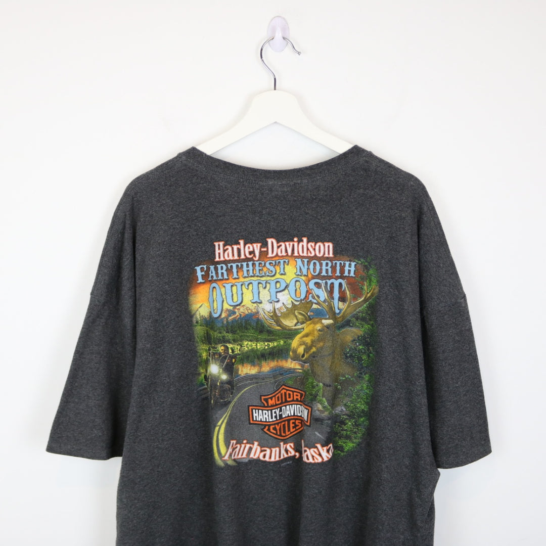 2012 Harley Davidson Fairbanks Alaska Tee - 3XL-NEWLIFE Clothing