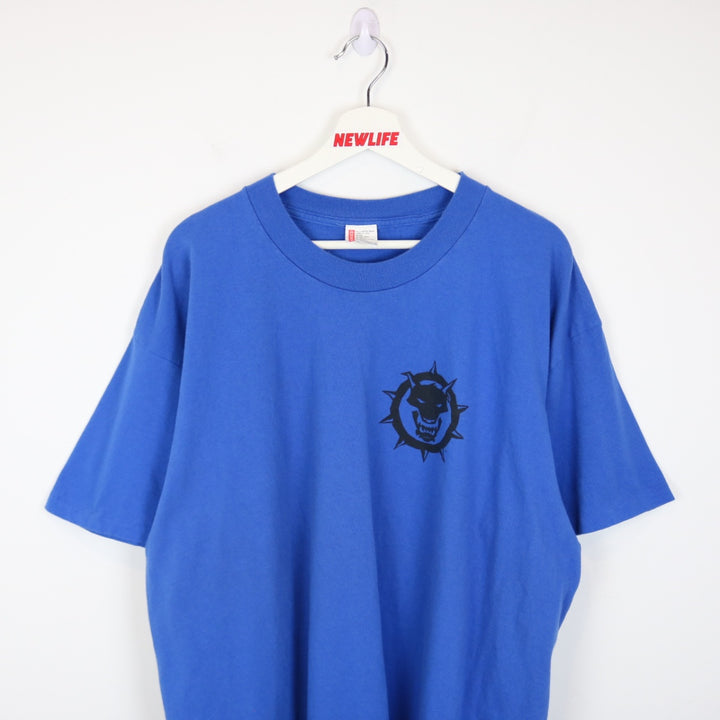 Vintage 90's Cross Breed Dog Snowboarding Tee - XXL-NEWLIFE Clothing