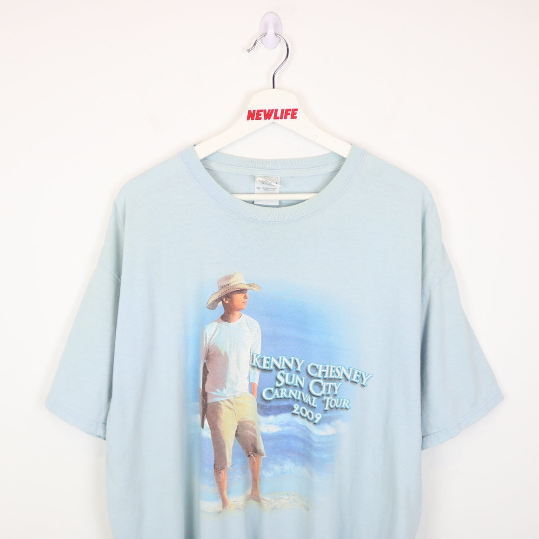 Vintage 2009 Kenny Chesney Sun City Carnival Tour Tee - XL-NEWLIFE Clothing