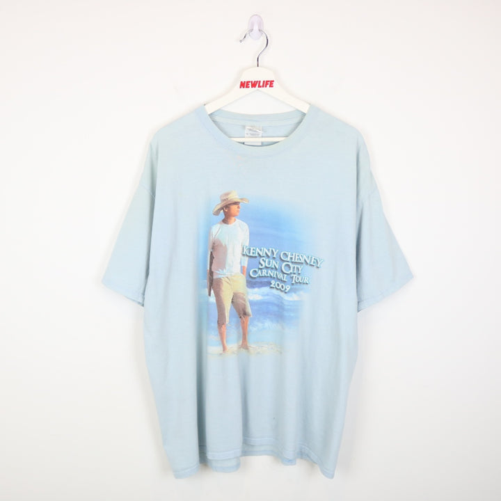 Vintage 2009 Kenny Chesney Sun City Carnival Tour Tee - XL-NEWLIFE Clothing
