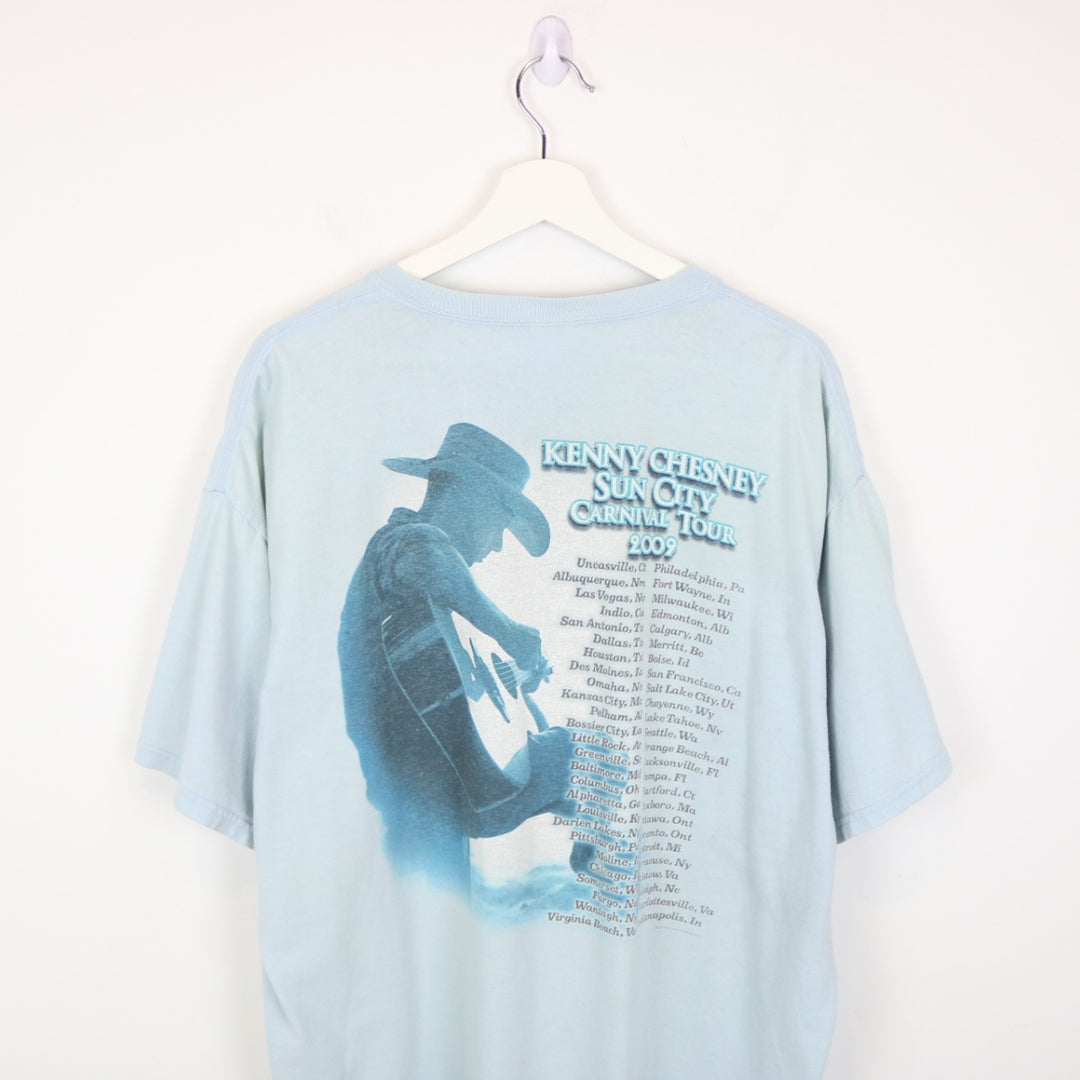 Vintage 2009 Kenny Chesney Sun City Carnival Tour Tee - XL-NEWLIFE Clothing