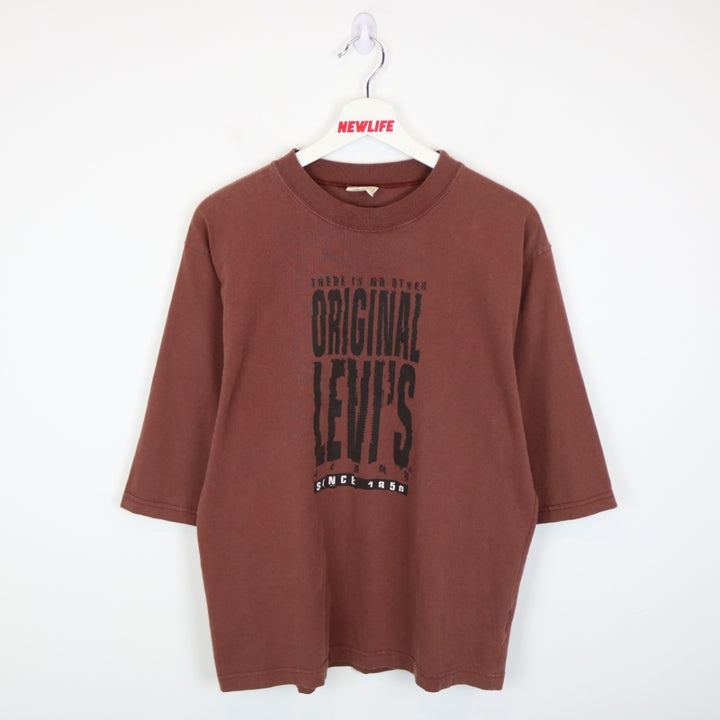 Vintage 90's Levi's Jeans Tee - M-NEWLIFE Clothing