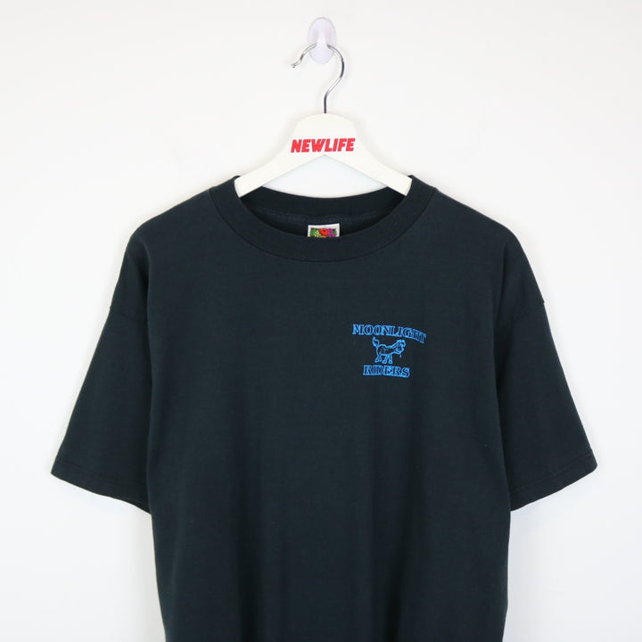 Vintage 90's Moonlight Riders Tee - XL-NEWLIFE Clothing