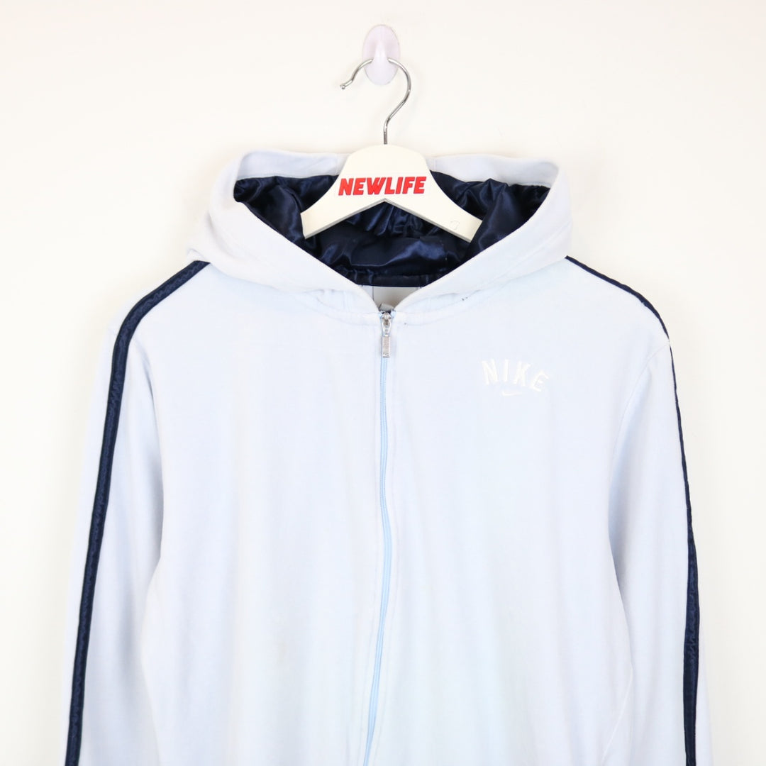 Vintage 00's Nike Velvet Zip Up Hoodie - S-NEWLIFE Clothing