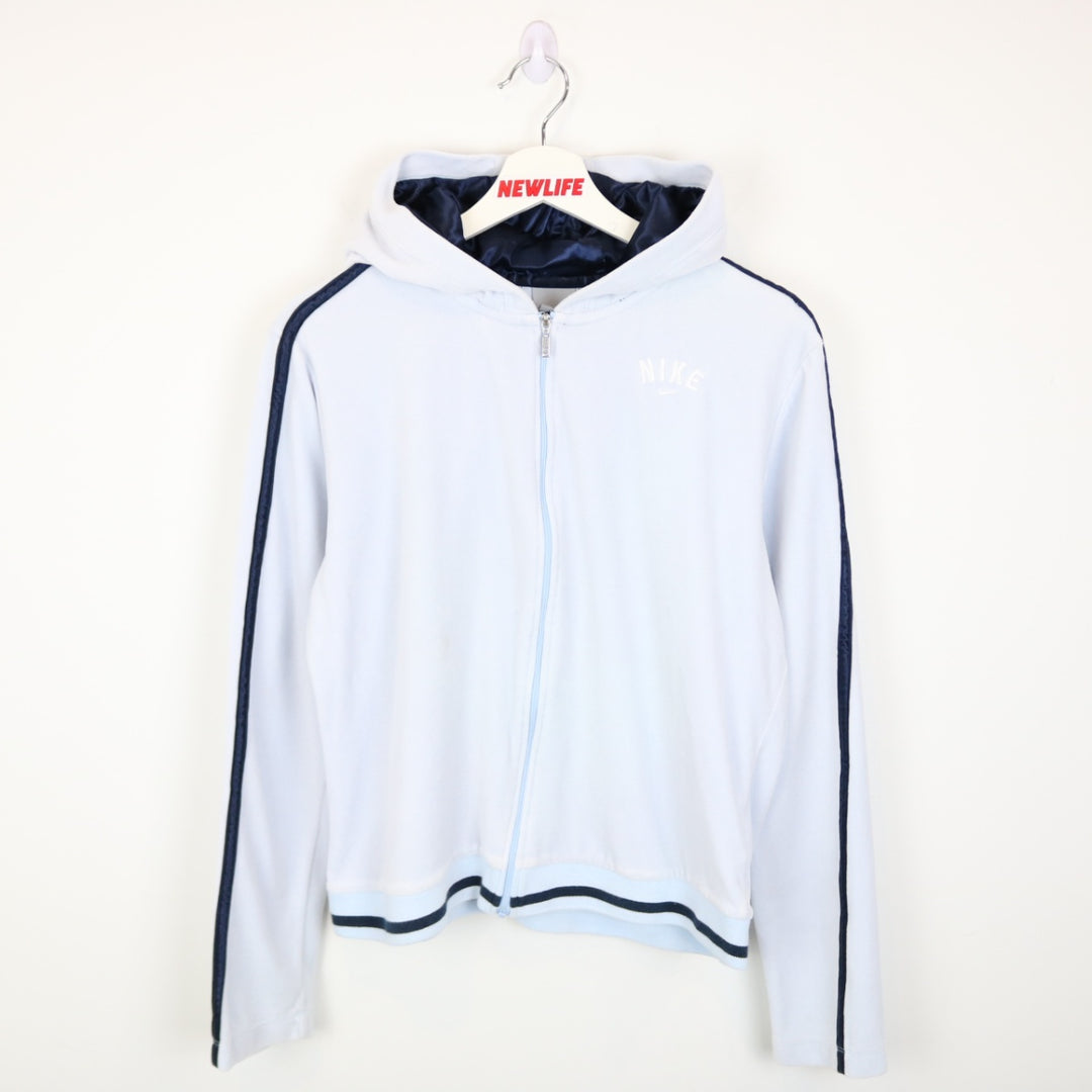 Vintage 00's Nike Velvet Zip Up Hoodie - S-NEWLIFE Clothing