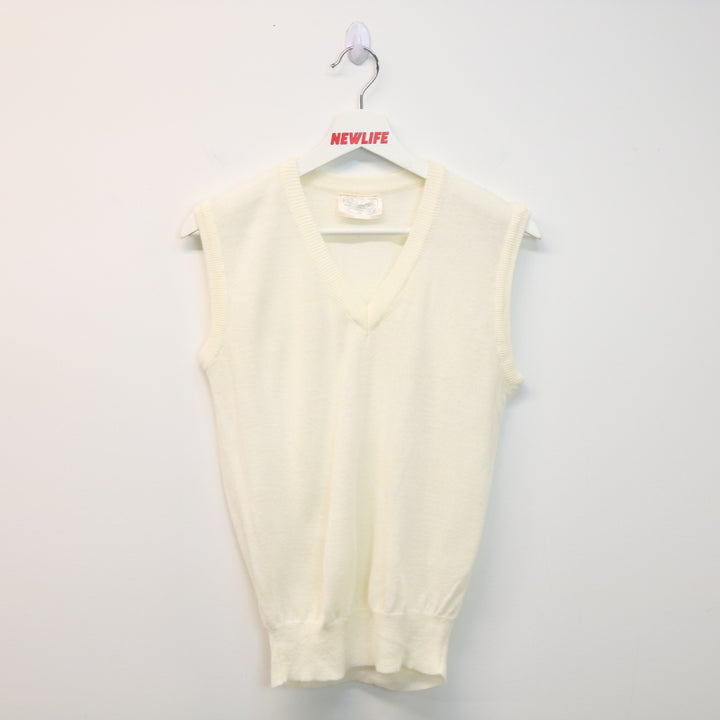 Vintage 80's Knit Sweater Vest - S-NEWLIFE Clothing