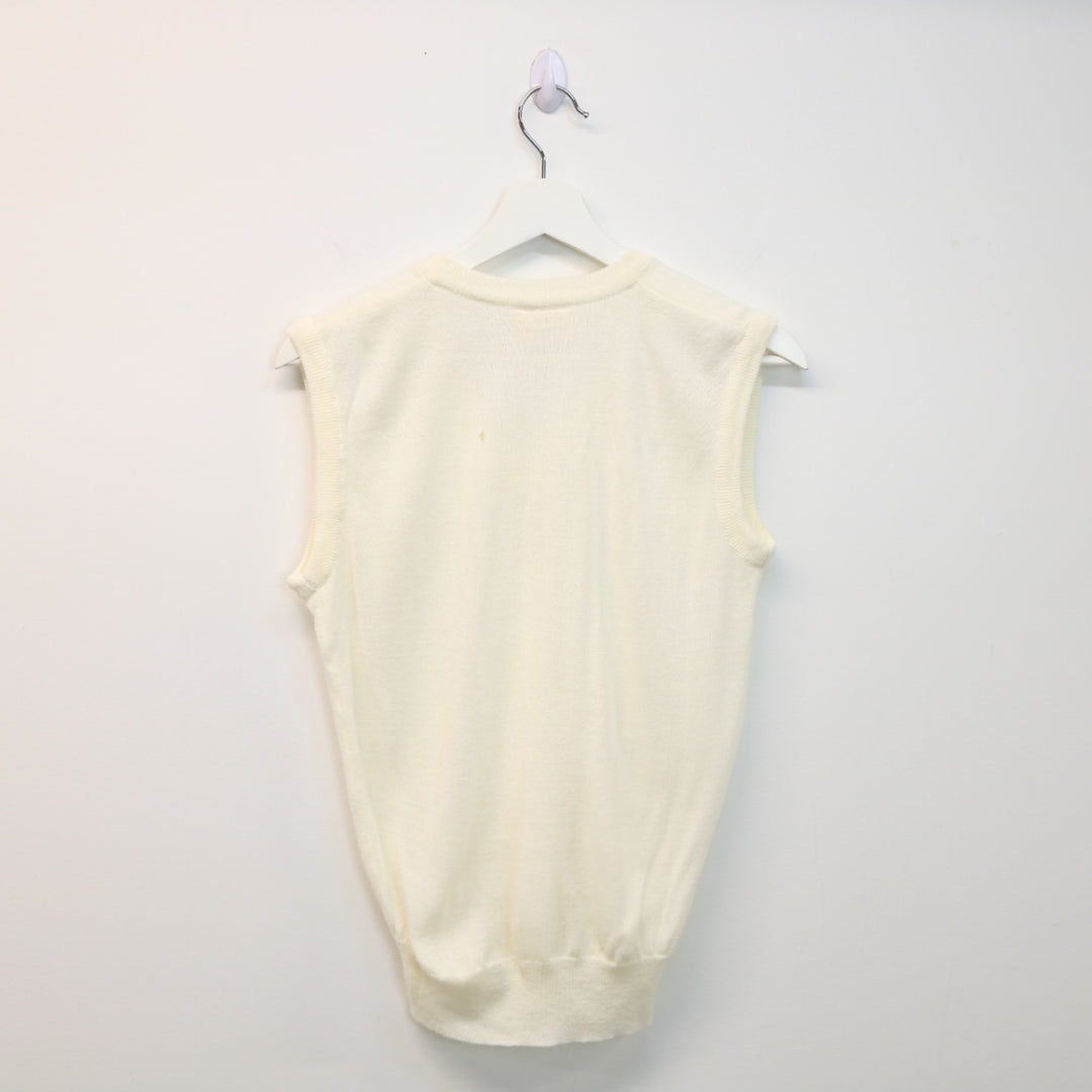 Vintage 80's Knit Sweater Vest - S-NEWLIFE Clothing