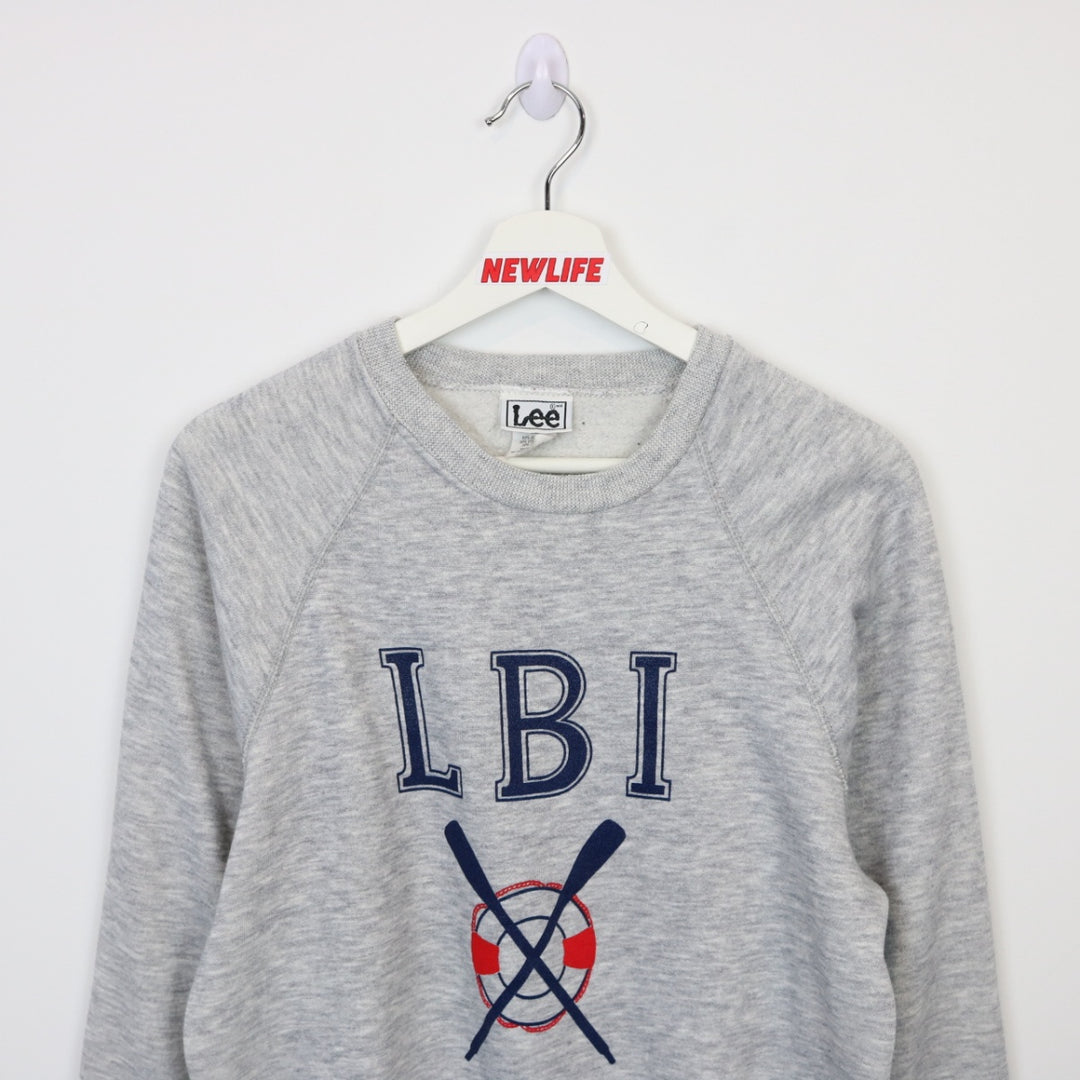 Vintage 80's Lee LBI Rowing Crewneck - S-NEWLIFE Clothing