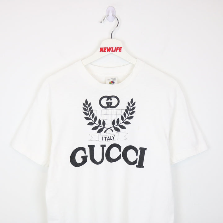 Vintage 90's Bootleg Gucci Italy Tee - M-NEWLIFE Clothing