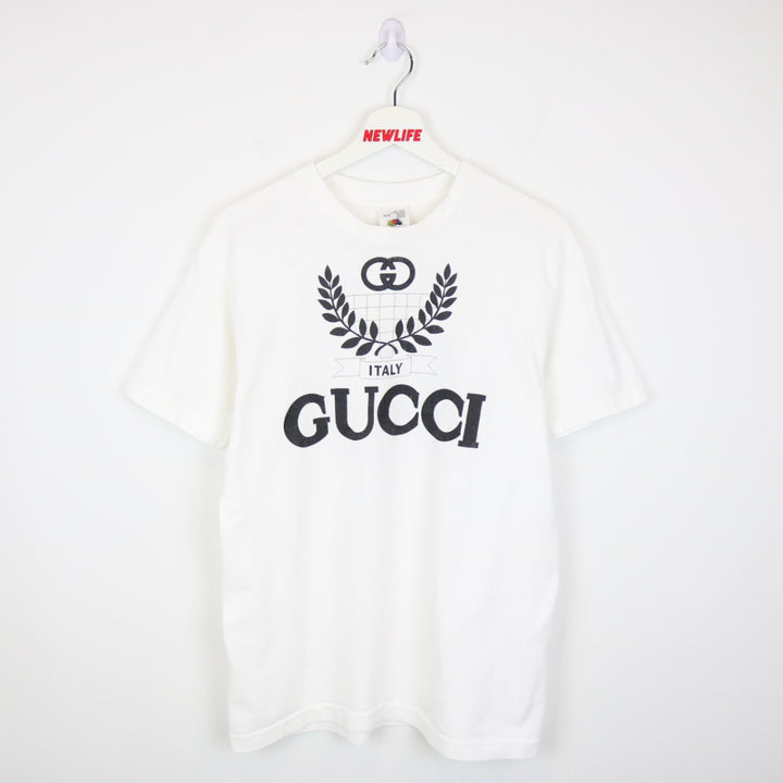 Vintage 90's Bootleg Gucci Italy Tee - M-NEWLIFE Clothing