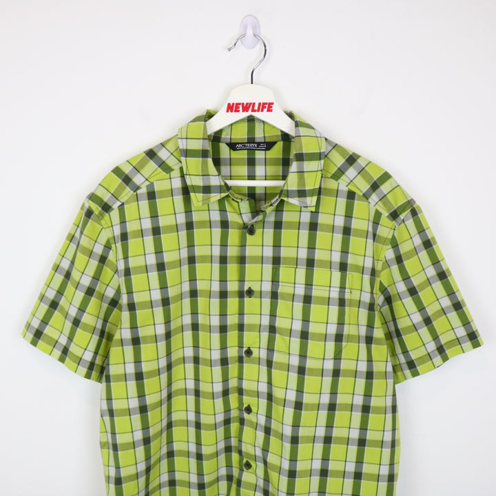 Arc'Teryx Plaid Short Sleeve Button Up - M-NEWLIFE Clothing