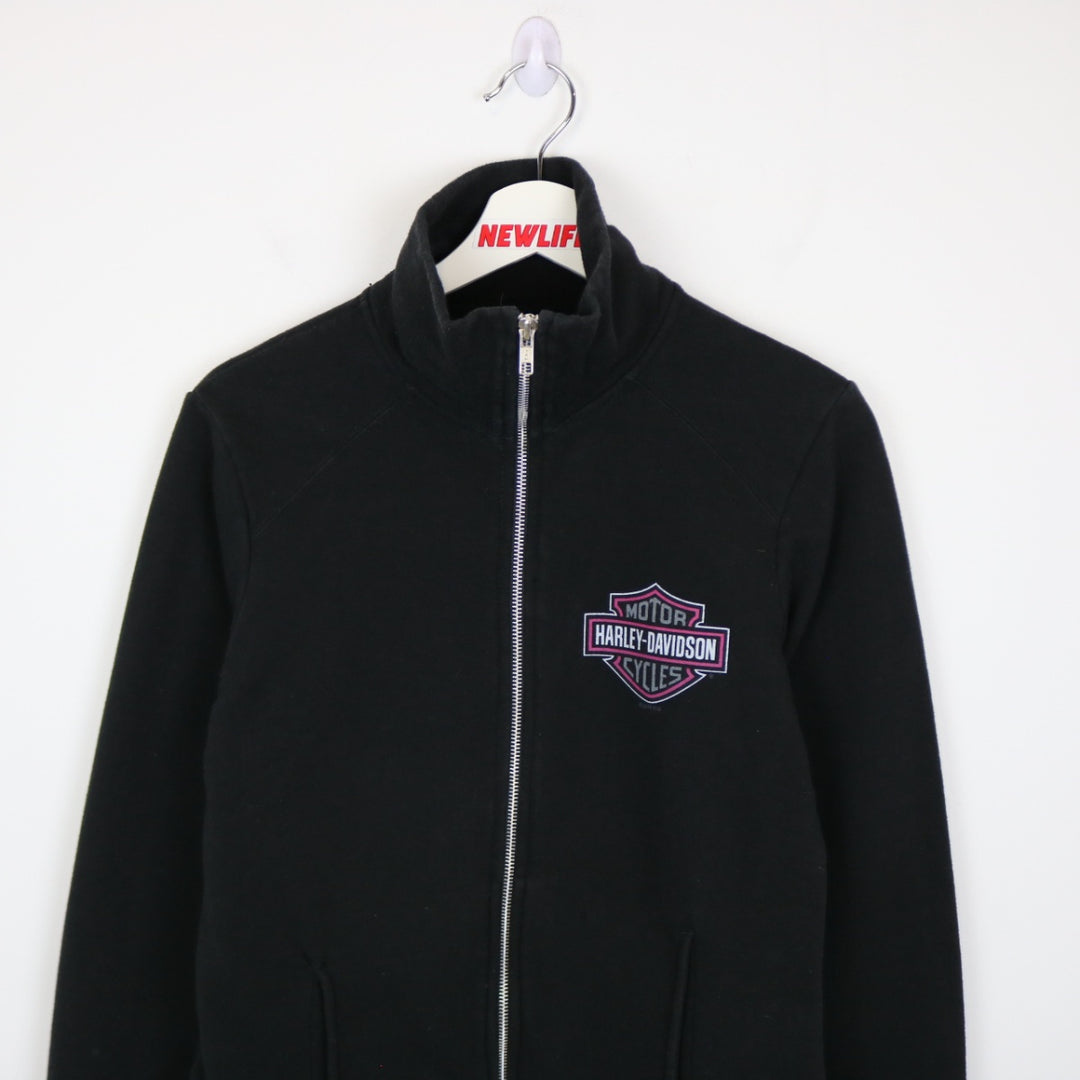 2015 Harley Davidson Red Deer Zip Up Jacket - M-NEWLIFE Clothing