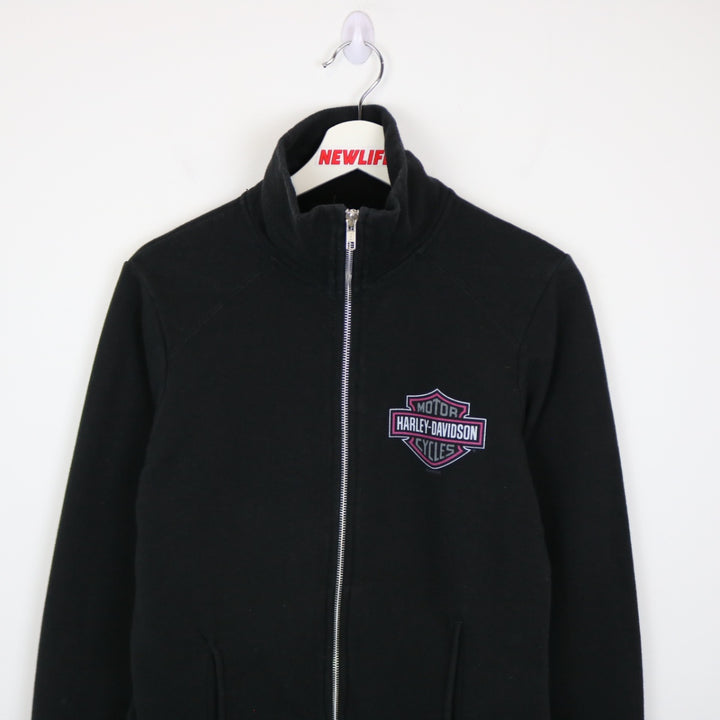 2015 Harley Davidson Red Deer Zip Up Jacket - M-NEWLIFE Clothing