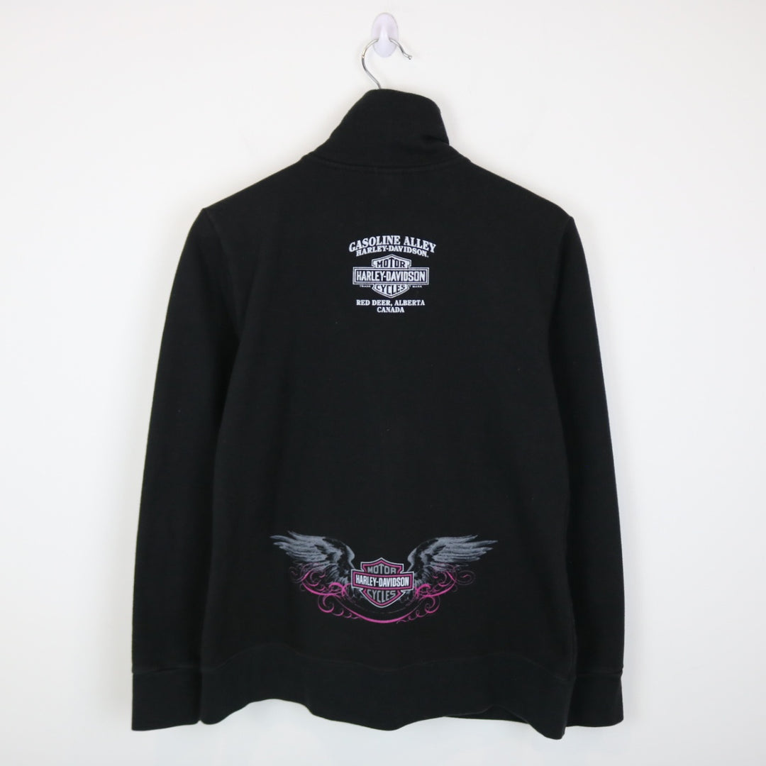 2015 Harley Davidson Red Deer Zip Up Jacket - M-NEWLIFE Clothing