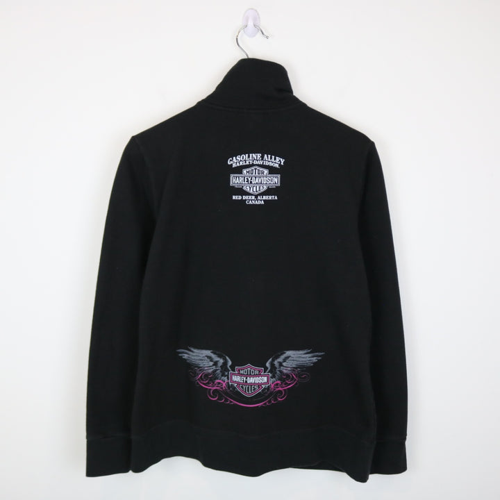 2015 Harley Davidson Red Deer Zip Up Jacket - M-NEWLIFE Clothing
