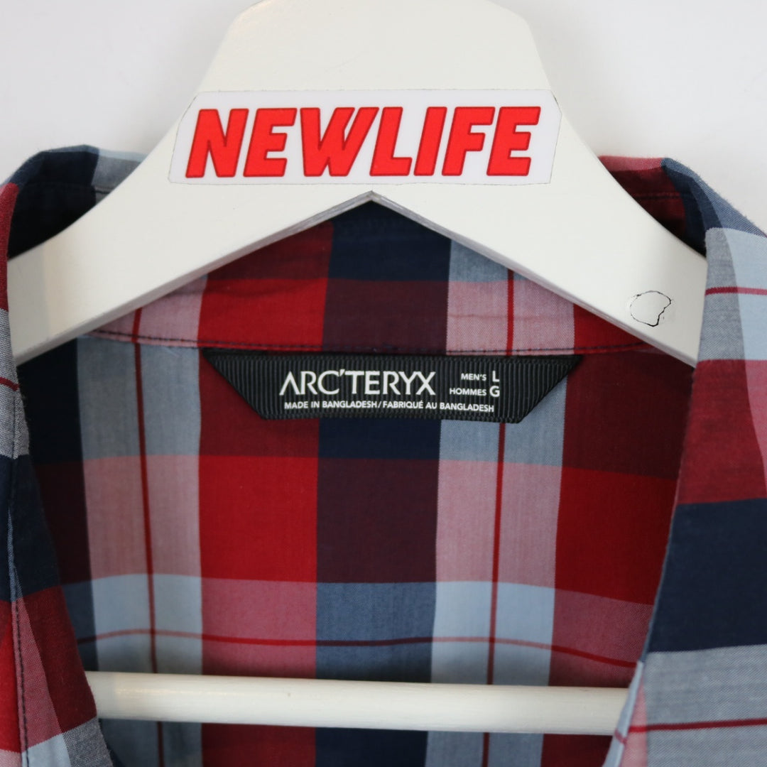 Arc'Teryx Plaid Short Sleeve Button Up - M-NEWLIFE Clothing