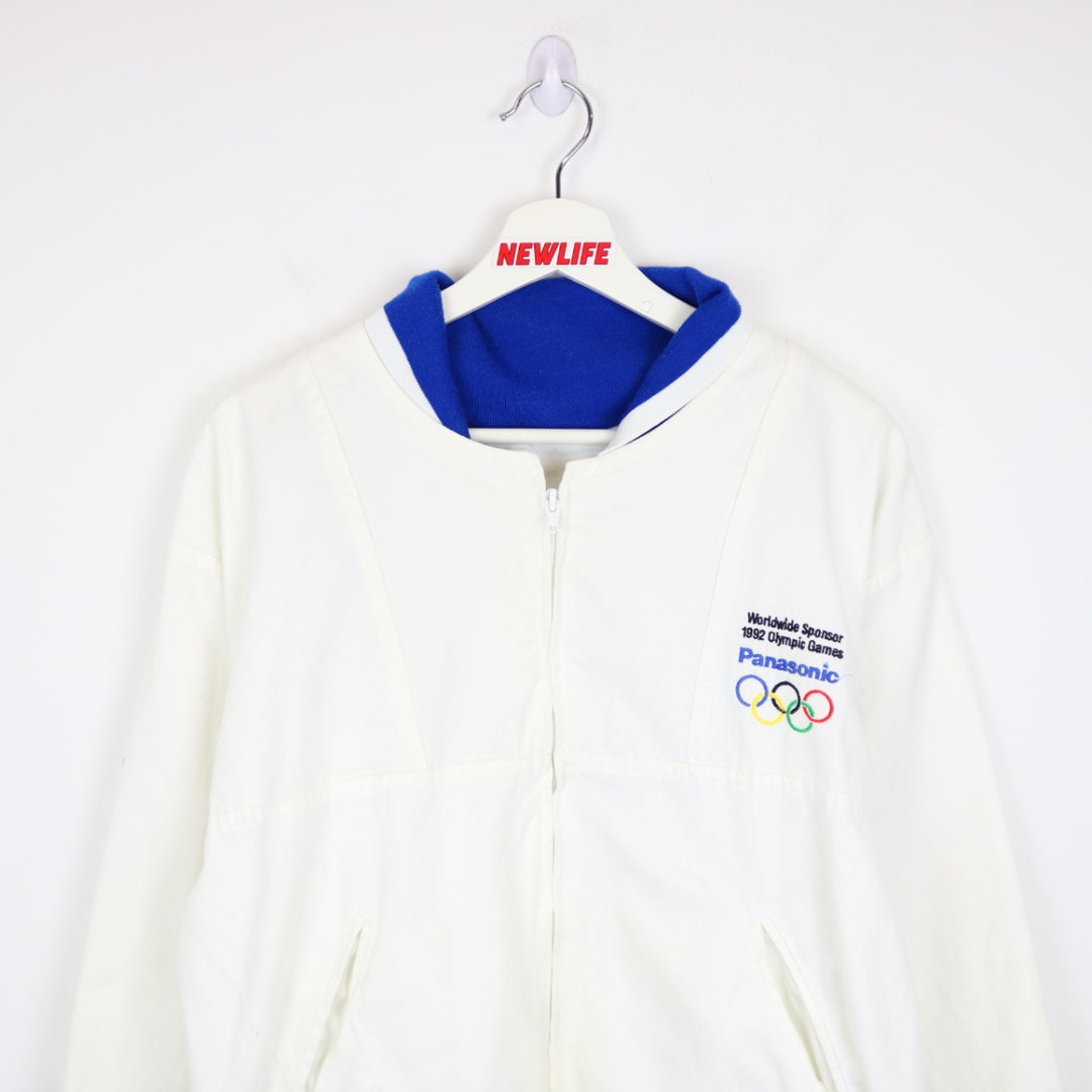 Vintage 1992 Olympics Panasonic Jacket - L-NEWLIFE Clothing