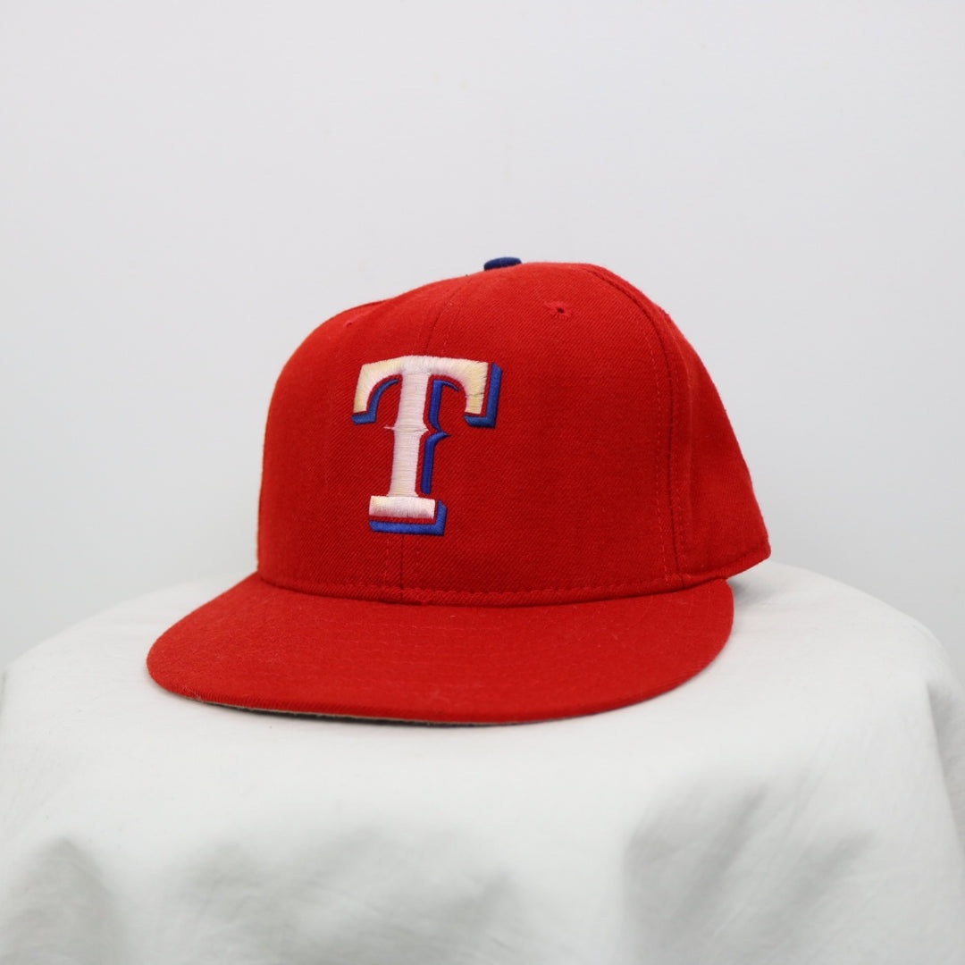 Vintage 90's Texas Rangers New Era Fitted Hat - OS-NEWLIFE Clothing