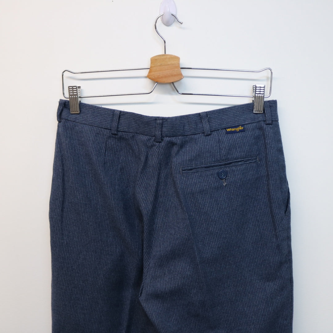 Vintage Wrangler Pleated Striped Trousers - 31"-NEWLIFE Clothing