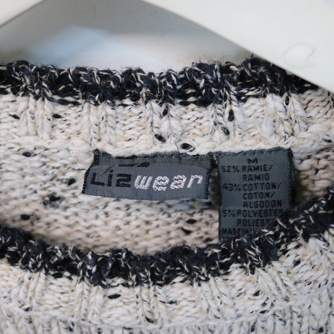 Vintage Patterned Knit Sweater - S-NEWLIFE Clothing