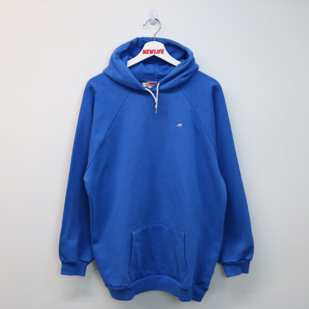 Vintage 80's On Your Mark Blank Hoodie - L-NEWLIFE Clothing