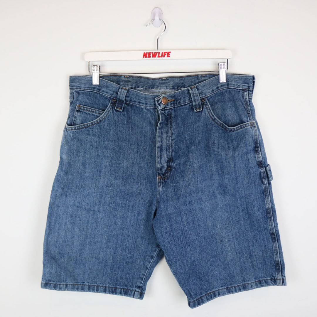 Vintage 00's Wrangler Denim Carpenter Work Shorts - 36"-NEWLIFE Clothing