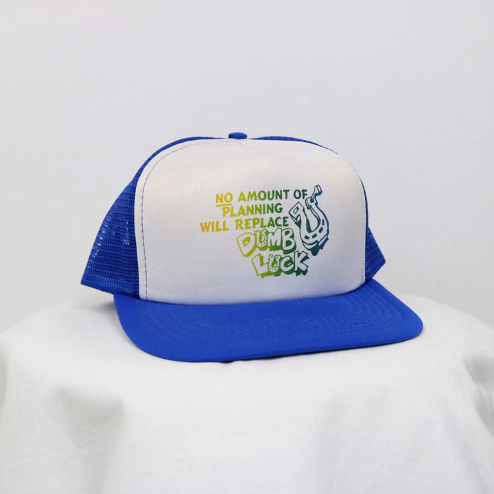 Vintage 80's Dumb Luck Trucker Hat - OS-NEWLIFE Clothing