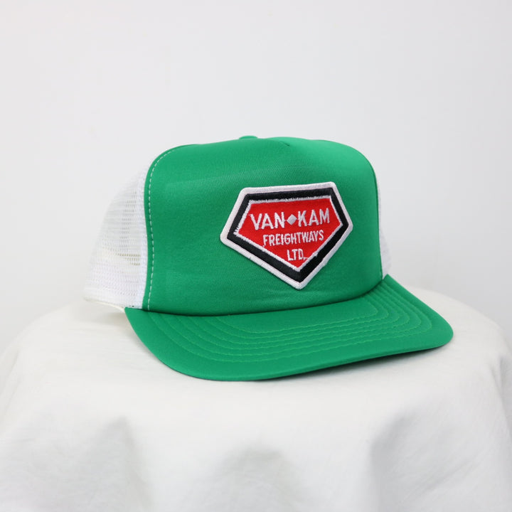 Vintage 90's VAN KAM Freightways Trucker Hat - OS-NEWLIFE Clothing