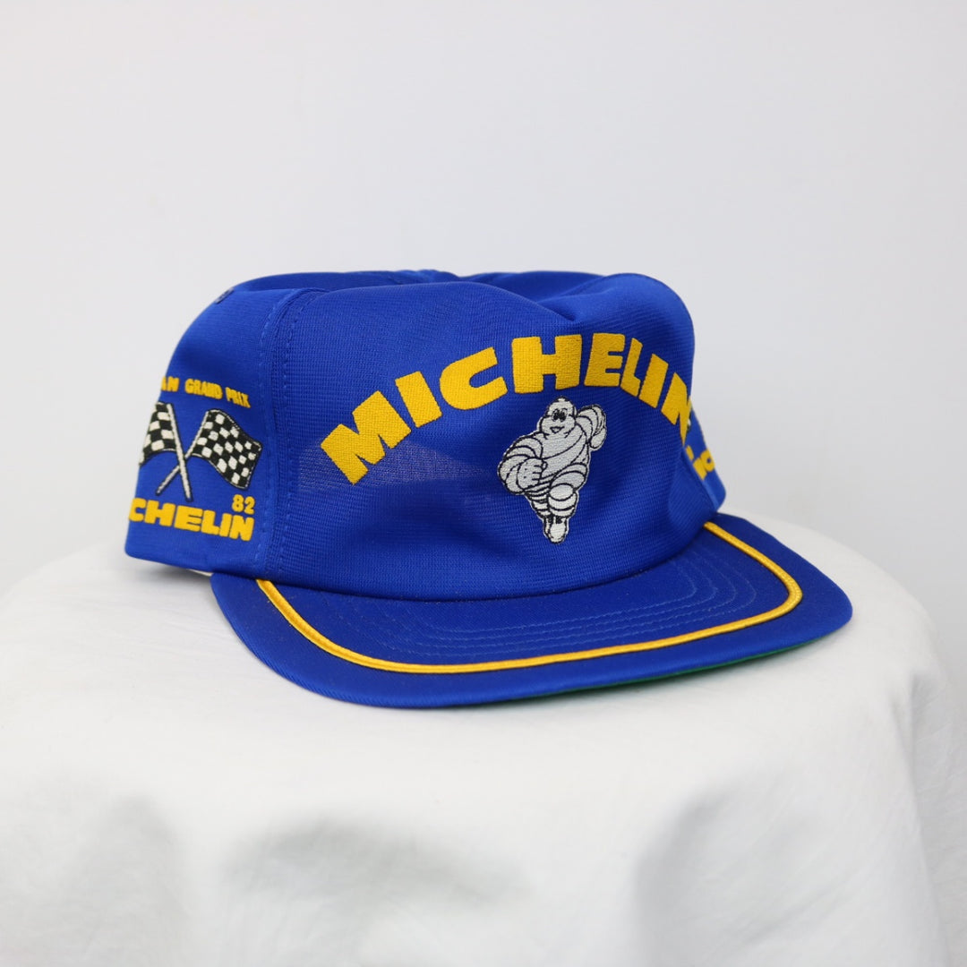 Vintage 1982 Michelin Canadian Grand Prix Racing Hat - OS-NEWLIFE Clothing