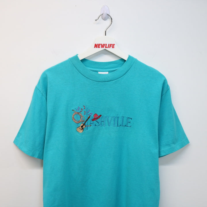 Vintage 90's Nashville Cowboy Tee - M-NEWLIFE Clothing