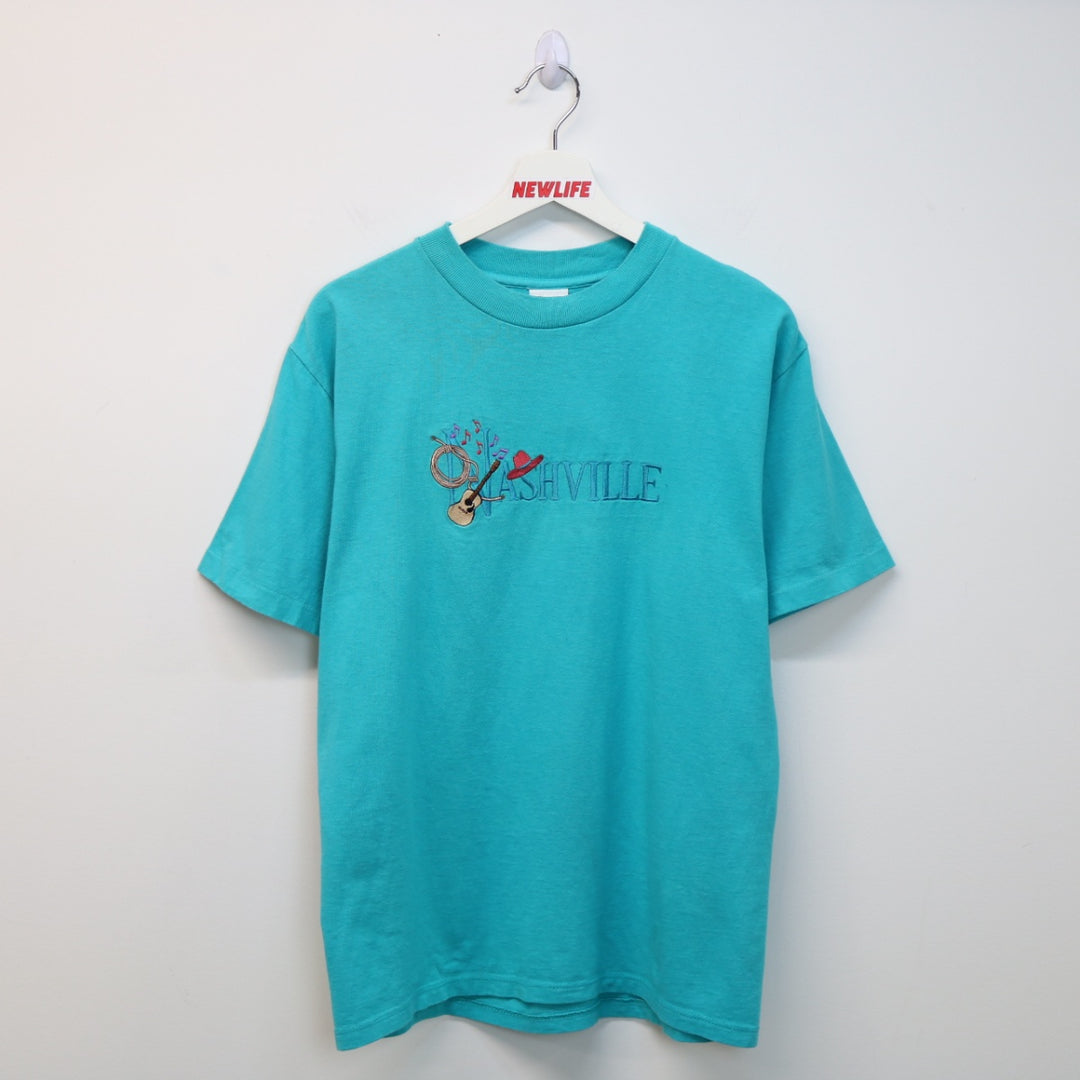 Vintage 90's Nashville Cowboy Tee - M-NEWLIFE Clothing