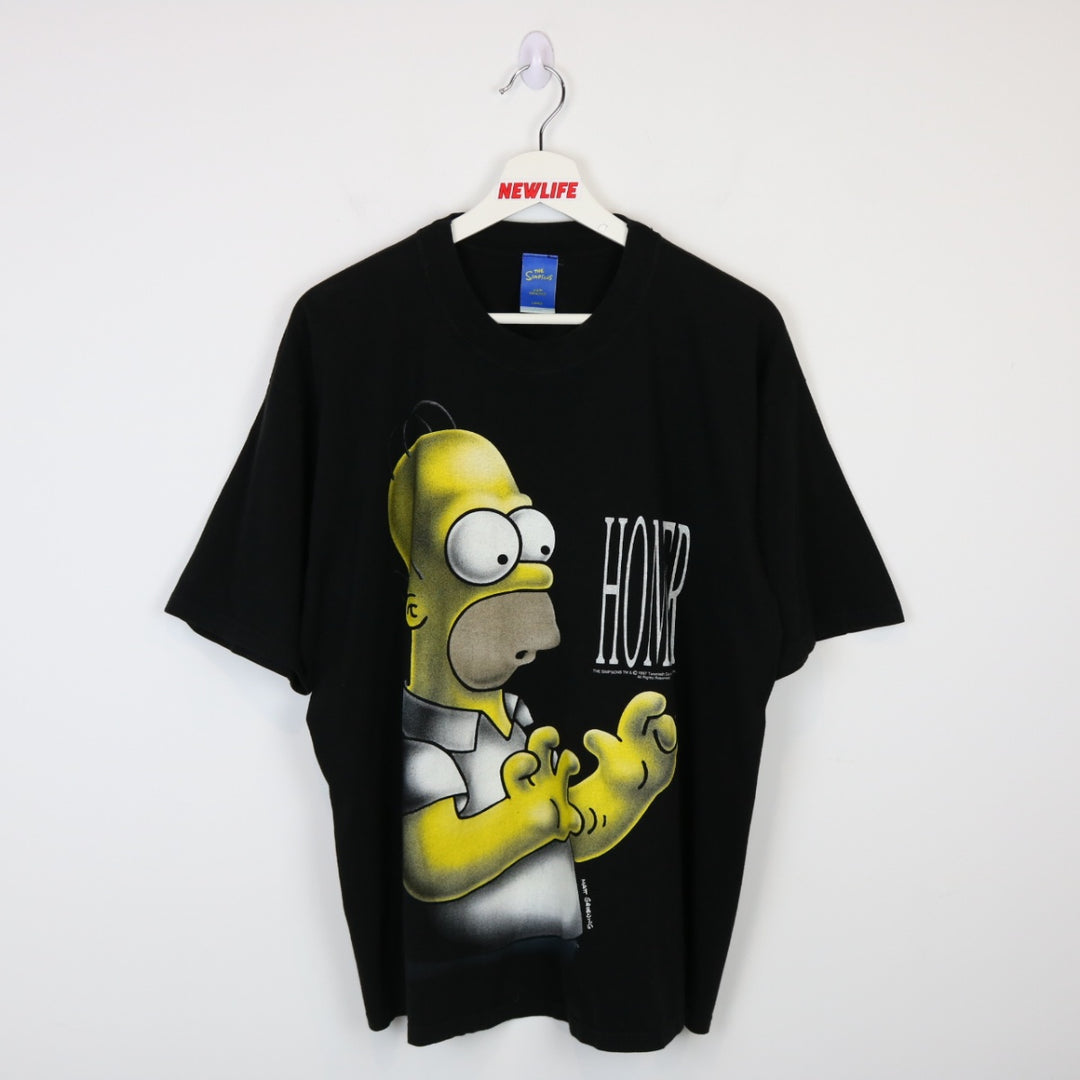 Vintage 1997 The Simpsons Homer Tee - L-NEWLIFE Clothing