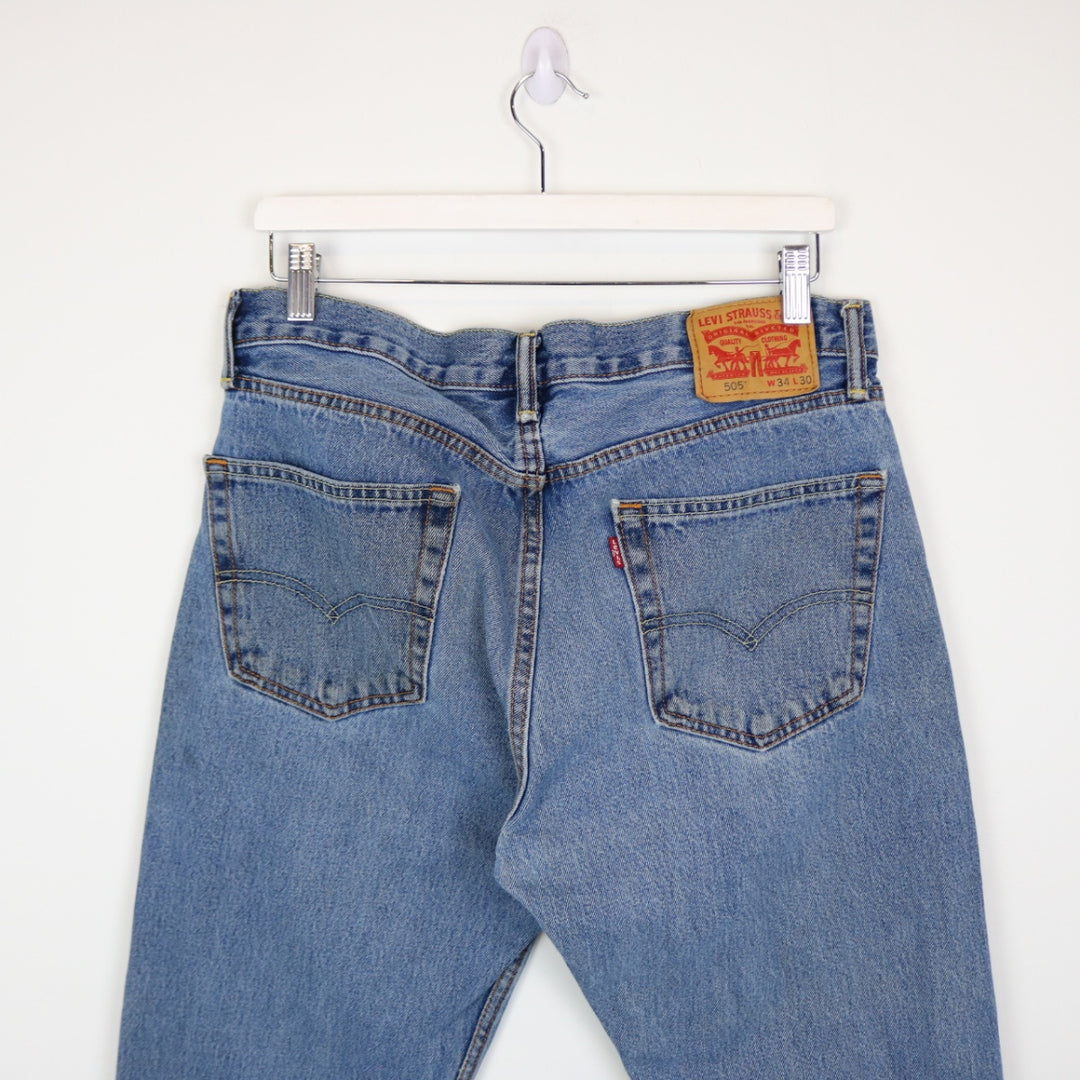 Vintage 00's Levi's 505 Denim Jeans - 34"-NEWLIFE Clothing
