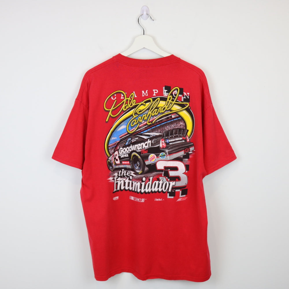 Vintage 90's Dale Earnhardt Nascar Racing Tee - XL-NEWLIFE Clothing