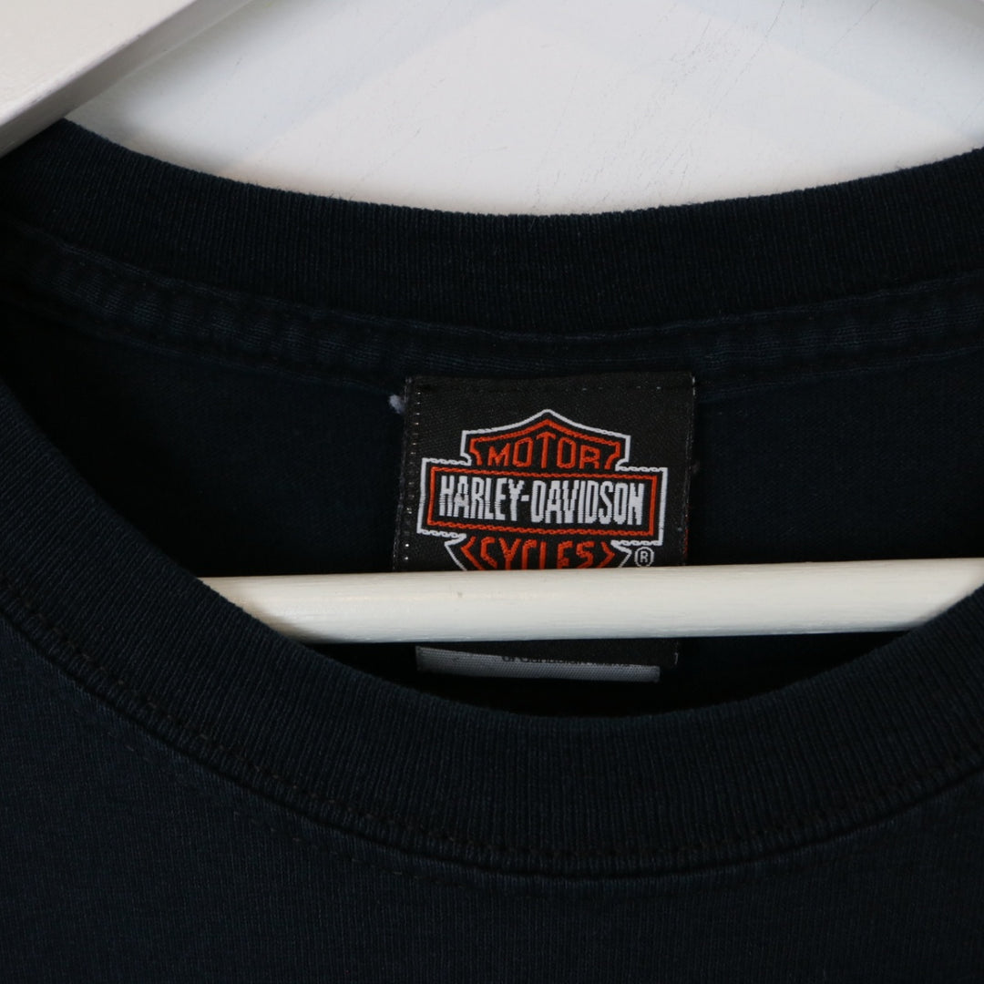 Vintage 00's Harley Davidson Ontario Tee - L-NEWLIFE Clothing