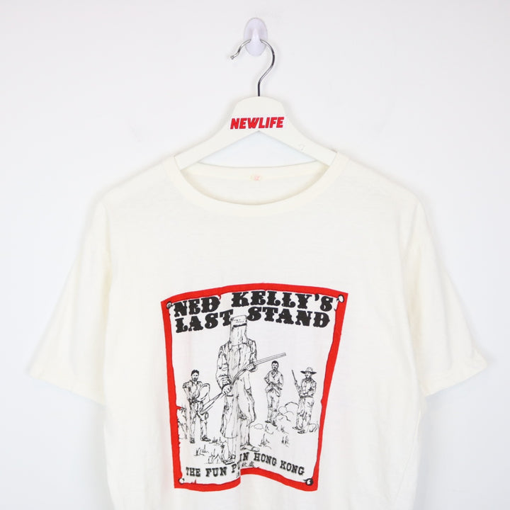 Vintage 80's Ned Kelly's Last Stand Hong Kong Pub Tee - M-NEWLIFE Clothing