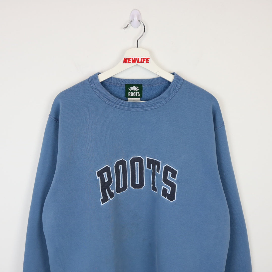 Vintage 90's Roots Crewneck - L-NEWLIFE Clothing