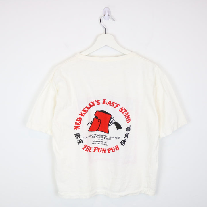 Vintage 80's Ned Kelly's Last Stand Hong Kong Pub Tee - M-NEWLIFE Clothing
