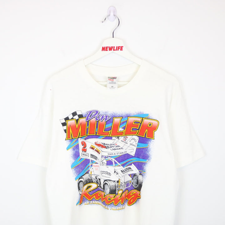 Vintage 90's Don Miller Racing Tee - L-NEWLIFE Clothing