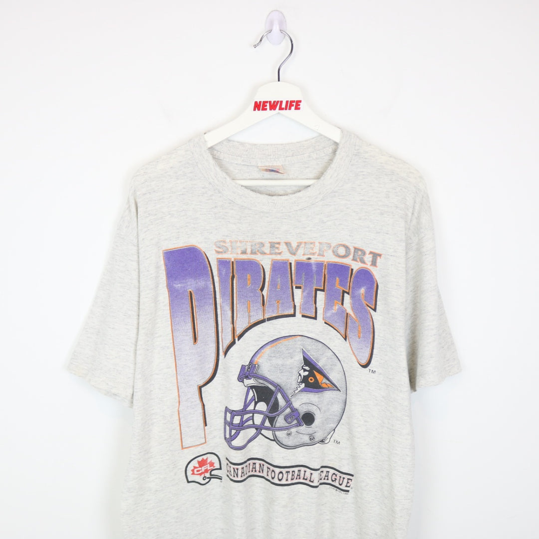 Vintage 1994 Shreveport Pirates CFL Tee - L-NEWLIFE Clothing