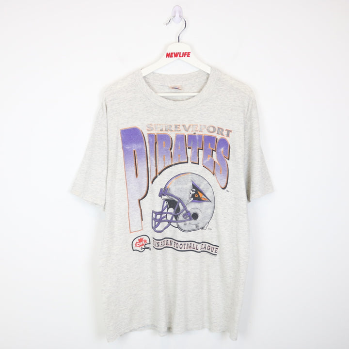 Vintage 1994 Shreveport Pirates CFL Tee - L-NEWLIFE Clothing